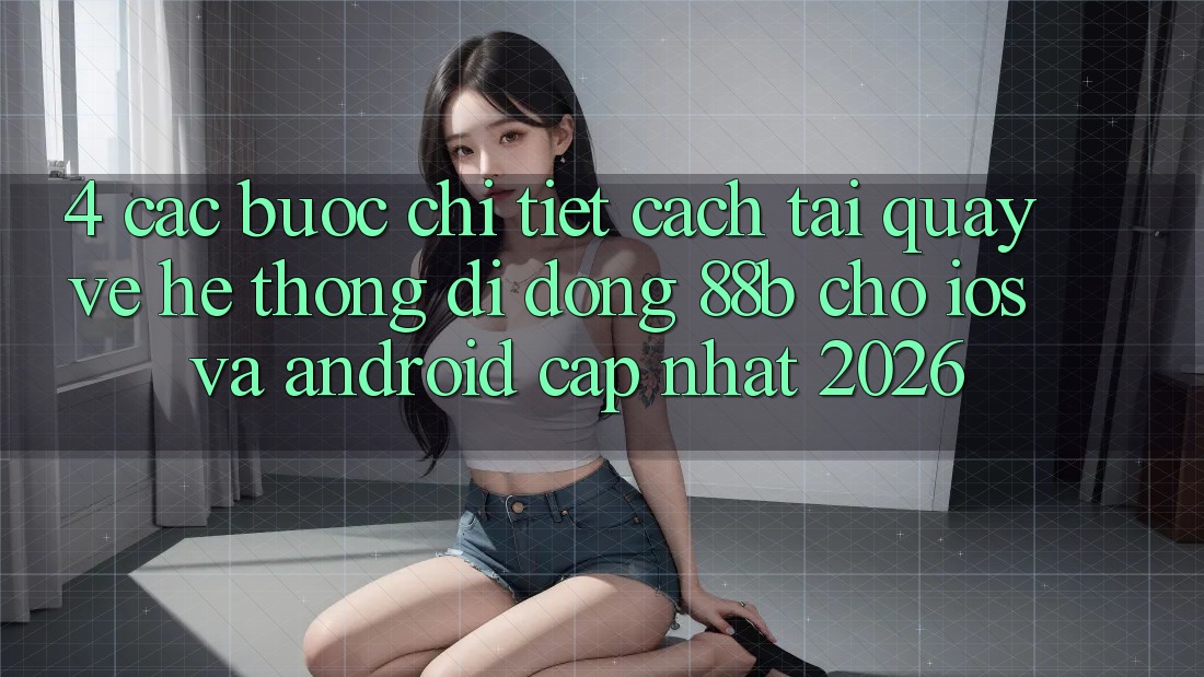 4. Các bước Chi Tiết Cách Tải quay về Hệ thống di động 88b Cho iOS và Android (Cập Nhật 2026) 4. Các bước Chi Tiết Cách Tải quay về Hệ thống di động 88b Cho iOS và Android (Cập Nhật 2026)