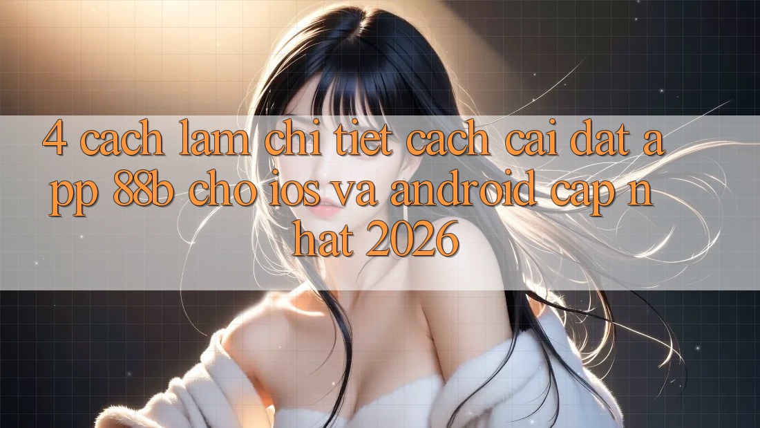 4. Cách làm Chi Tiết Cách Cài đặt App 88b Cho iOS và Android (Cập Nhật 2026)