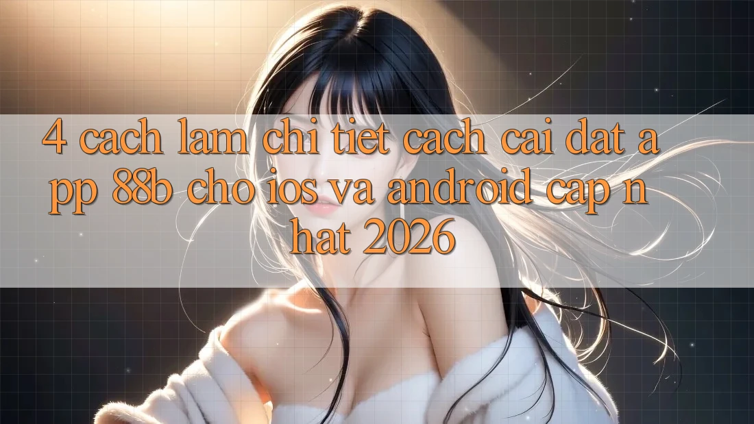 4. Cách làm Chi Tiết Cách Cài đặt App 88b Cho iOS và Android (Cập Nhật 2026)