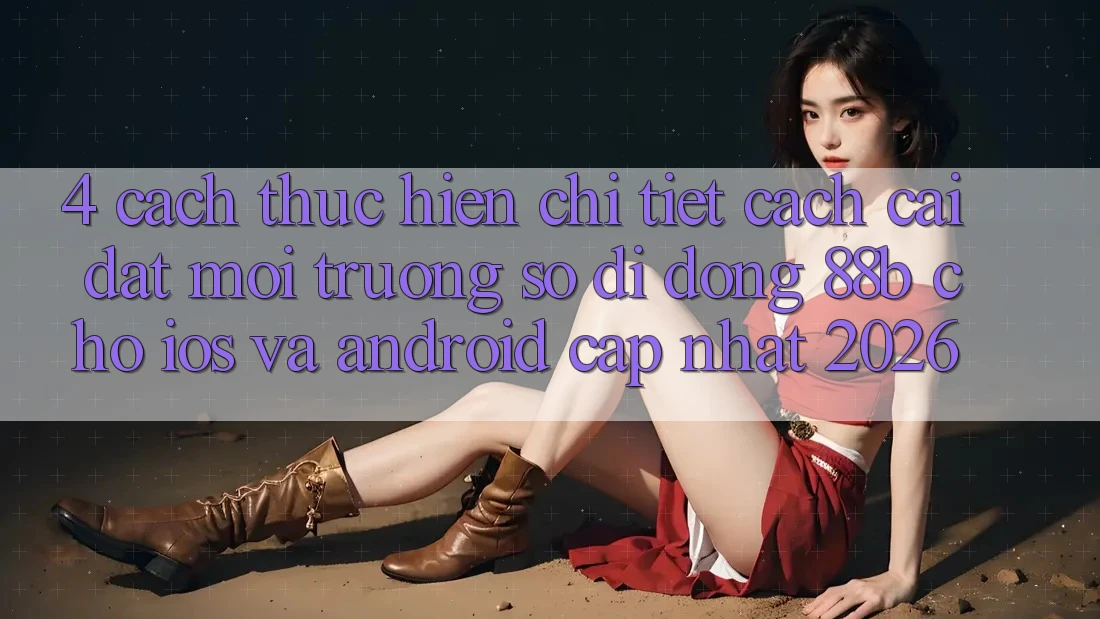 4. Cách thực hiện Chi Tiết Cách Cài đặt Môi trường số di động 88b Cho iOS và Android (Cập Nhật 2026)