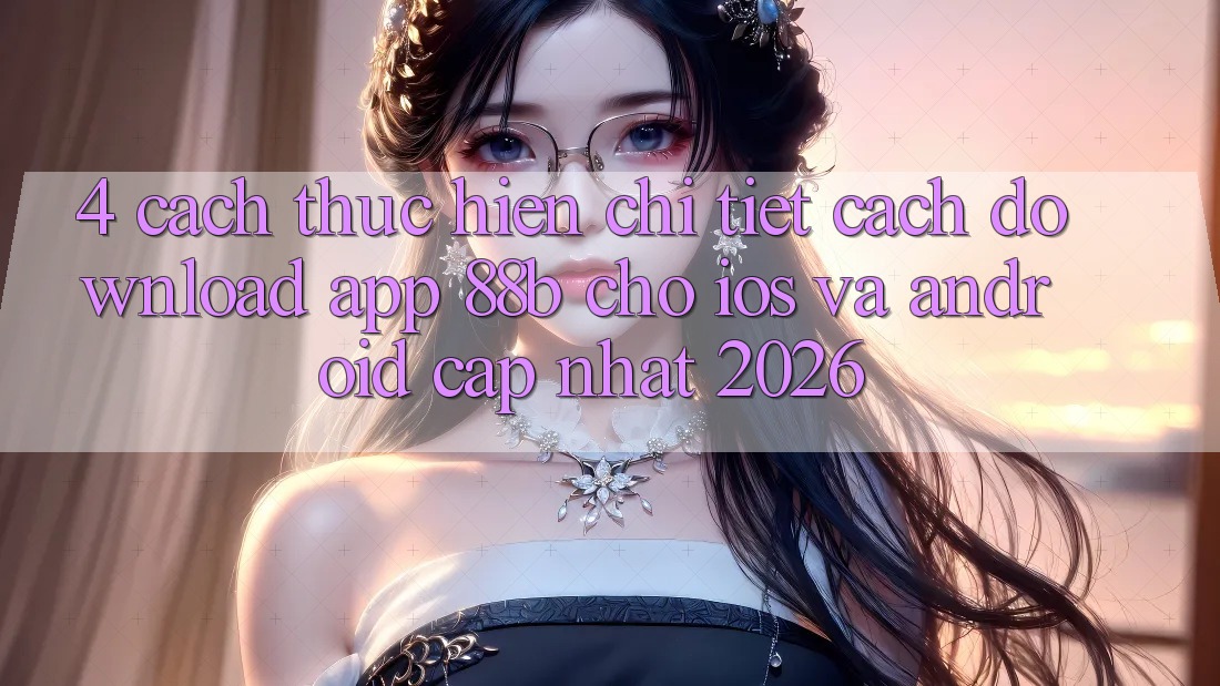 4. Cách thực hiện Chi Tiết Cách Download App 88b Cho iOS và Android (Cập Nhật 2026)