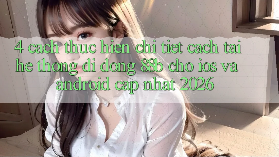 4. Cách thực hiện Chi Tiết Cách Tải Hệ thống di động 88b Cho iOS và Android (Cập Nhật 2026)