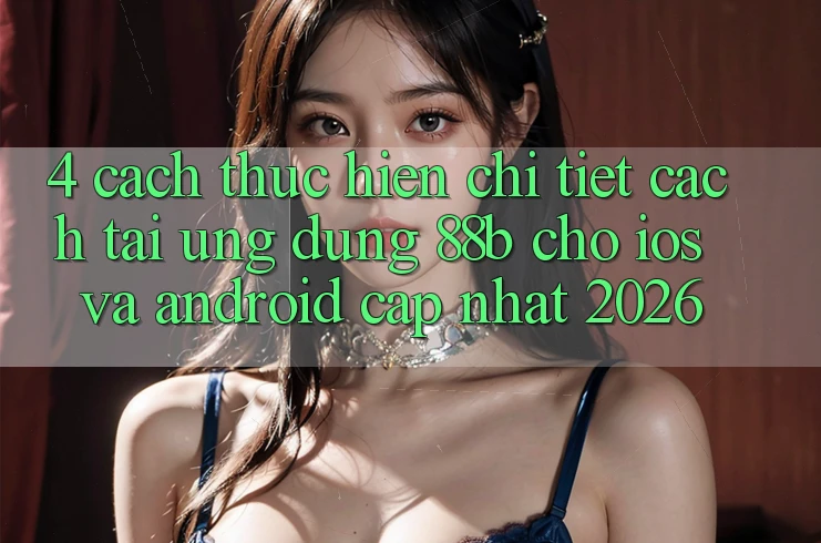4. Cách thực hiện Chi Tiết Cách Tải Ứng dụng 88b Cho iOS và Android (Cập Nhật 2026)