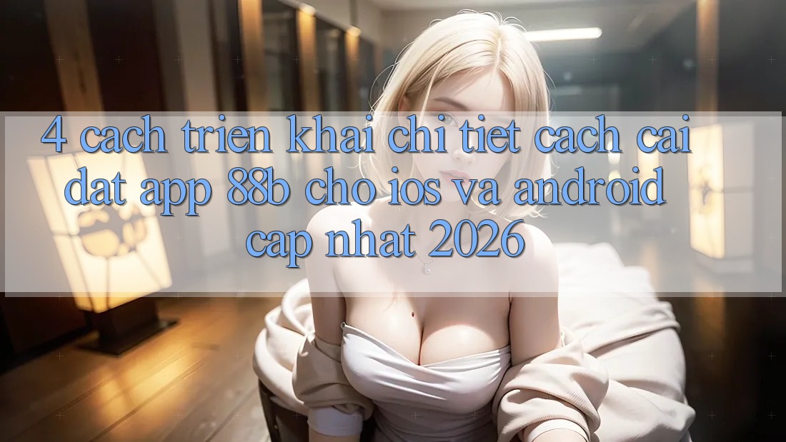 4. Cách triển khai Chi Tiết Cách Cài đặt App 88b Cho iOS và Android (Cập Nhật 2026) 4. Cách triển khai Chi Tiết Cách Cài đặt App 88b Cho iOS và Android (Cập Nhật 2026)