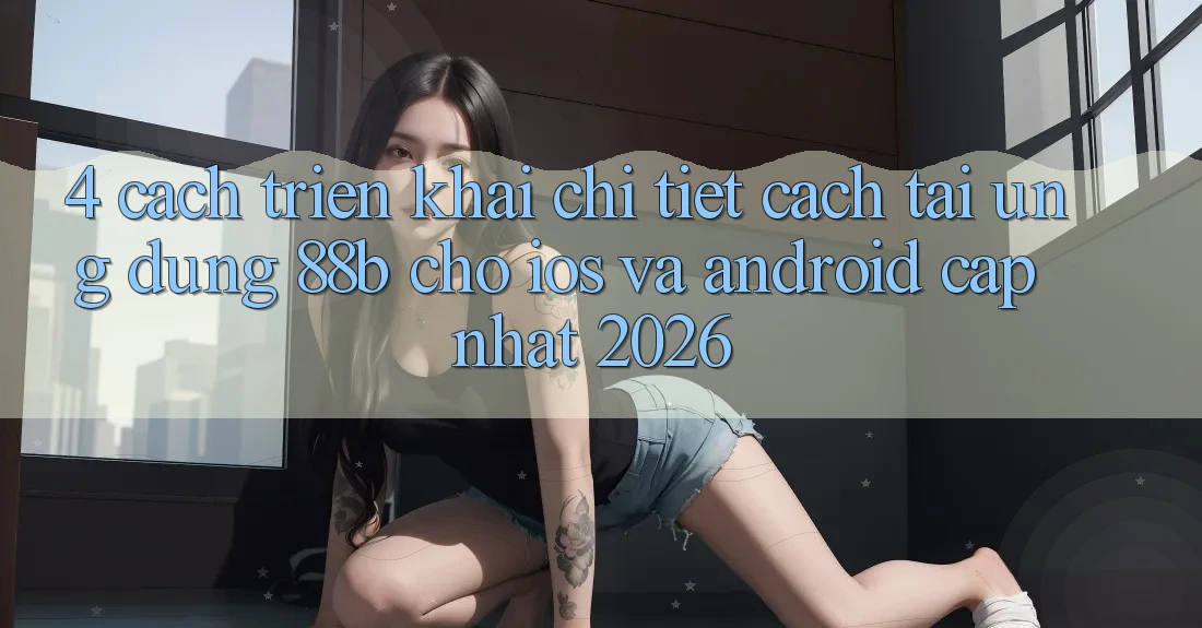 4. Cách triển khai Chi Tiết Cách Tải Ứng dụng 88b Cho iOS và Android (Cập Nhật 2026)