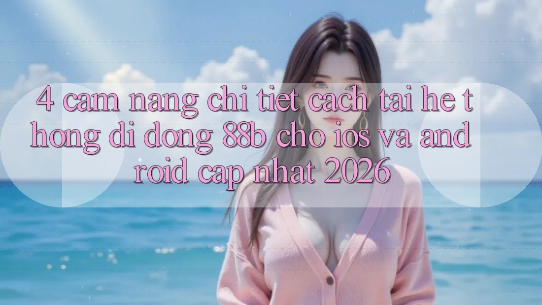 4. Cẩm nang Chi Tiết Cách Tải Hệ thống di động 88b Cho iOS và Android (Cập Nhật 2026)