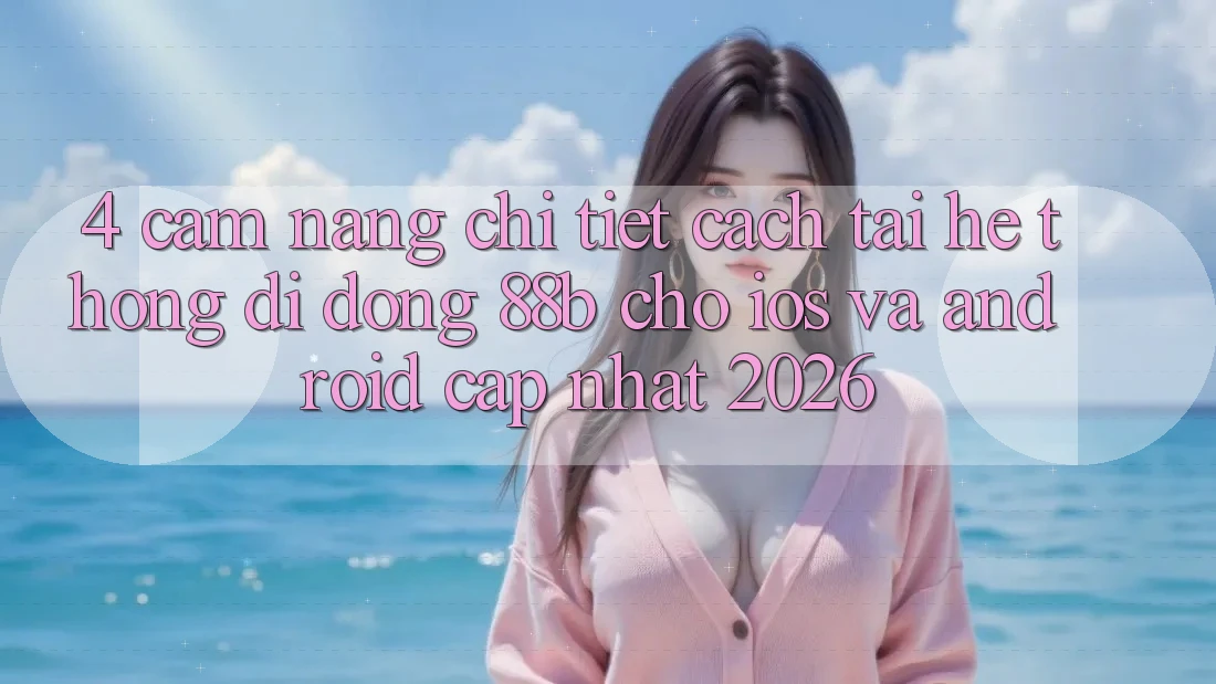 4. Cẩm nang Chi Tiết Cách Tải Hệ thống di động 88b Cho iOS và Android (Cập Nhật 2026)