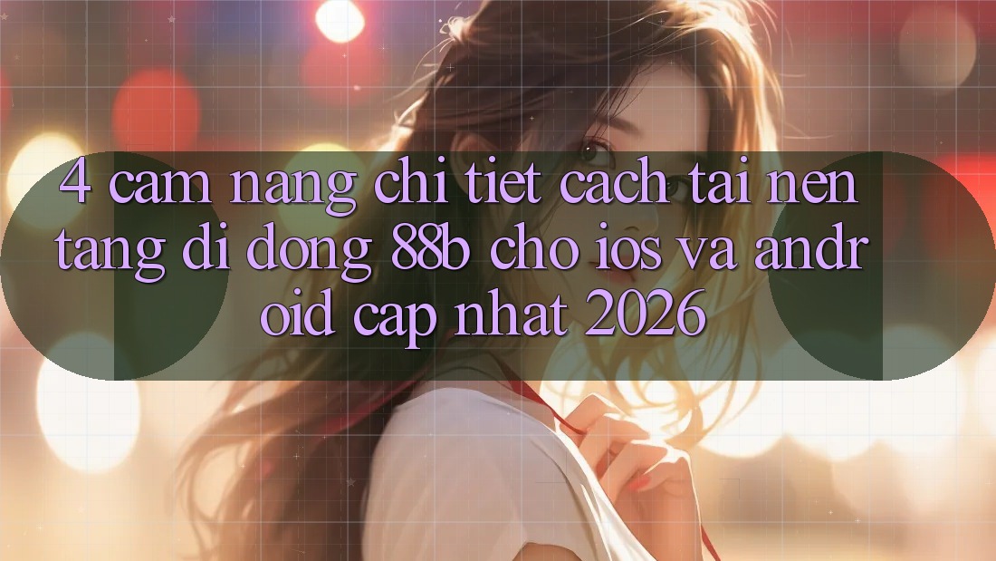 4. Cẩm nang Chi Tiết Cách Tải Nền tảng di động 88b Cho iOS và Android (Cập Nhật 2026)