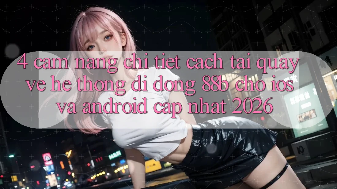 4. Cẩm nang Chi Tiết Cách Tải quay về Hệ thống di động 88b Cho iOS và Android (Cập Nhật 2026)
