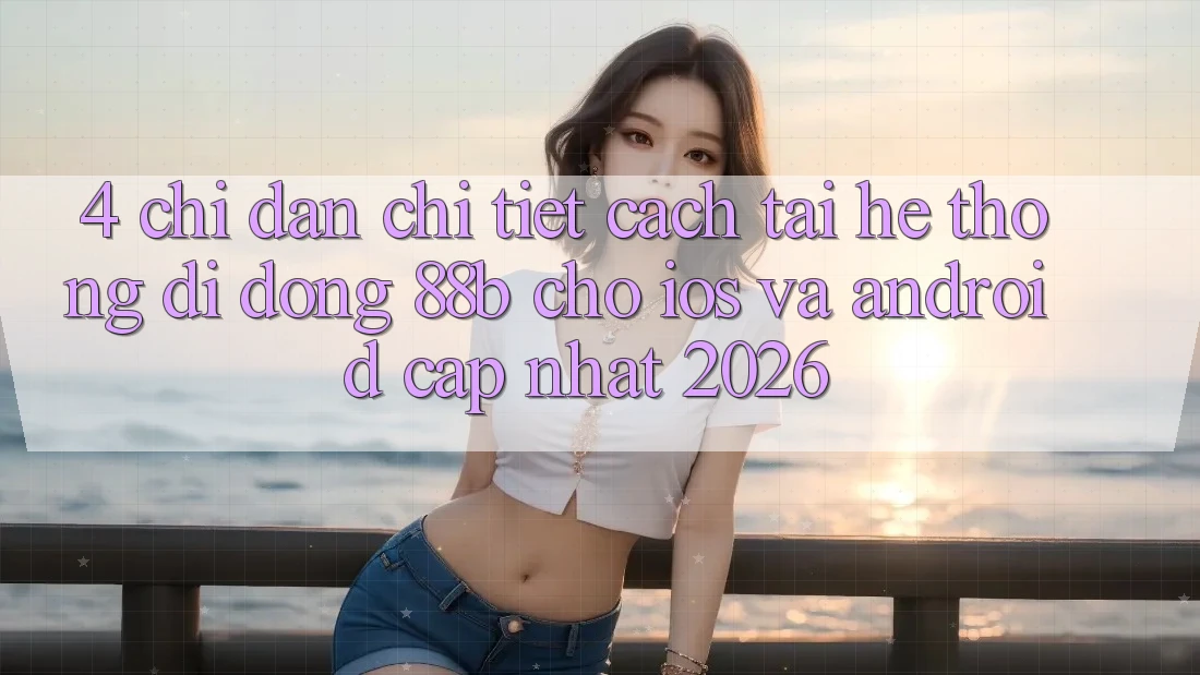 4. Chỉ dẫn Chi Tiết Cách Tải Hệ thống di động 88b Cho iOS và Android (Cập Nhật 2026)