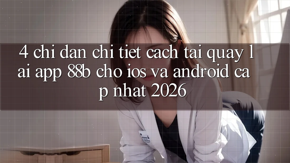 4. Chỉ dẫn Chi Tiết Cách Tải quay lại App 88b Cho iOS và Android (Cập Nhật 2026)