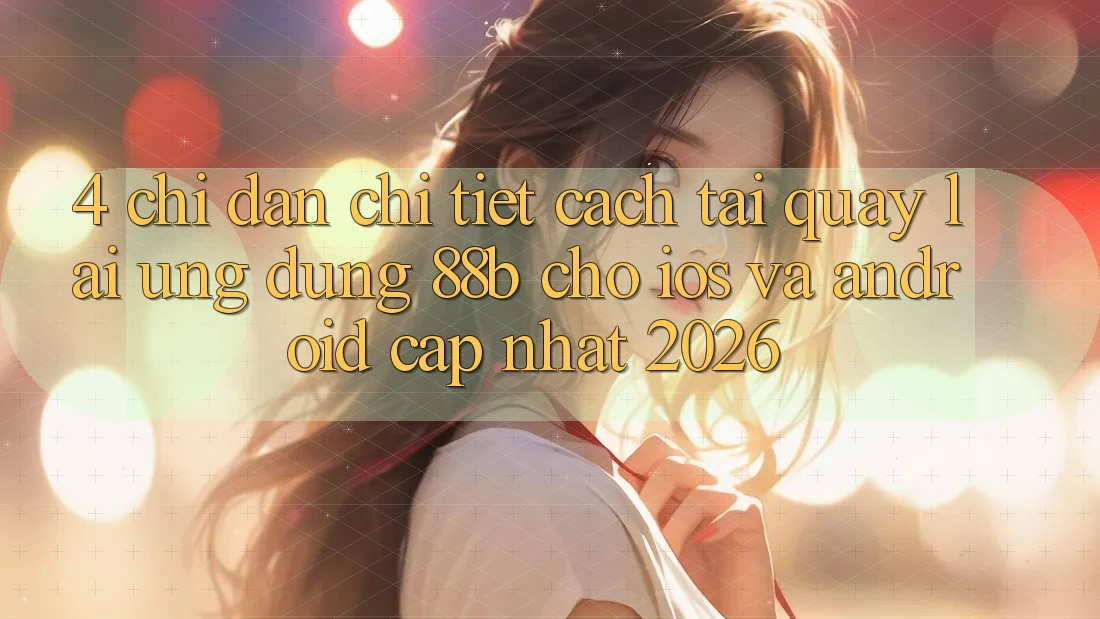 4. Chỉ dẫn Chi Tiết Cách Tải quay lại Ứng dụng 88b Cho iOS và Android (Cập Nhật 2026)