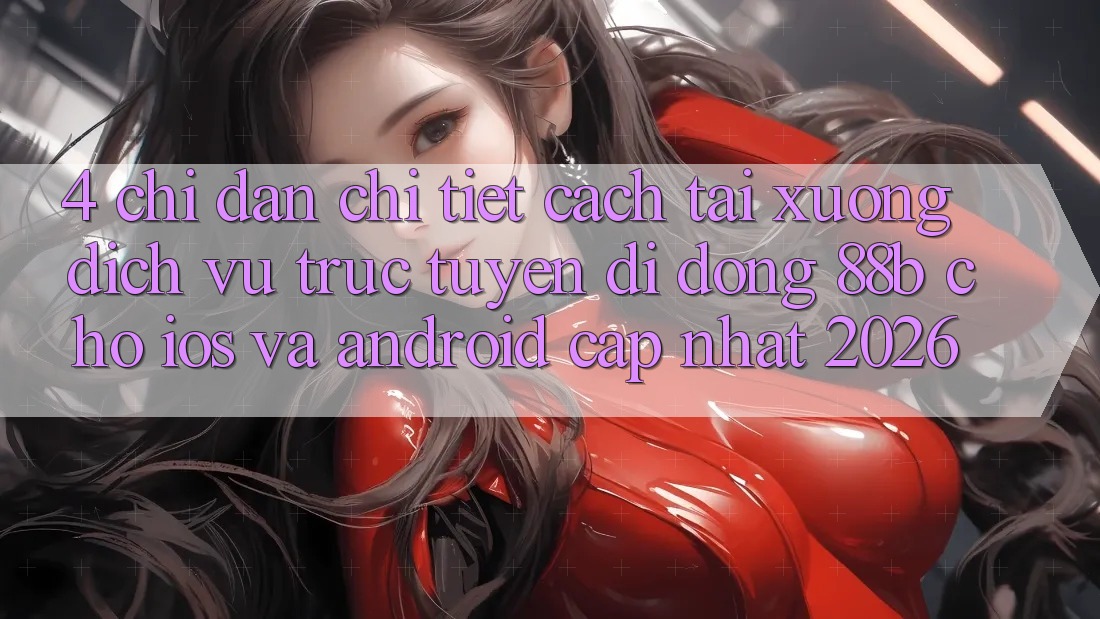 4. Chỉ dẫn Chi Tiết Cách Tải xuống Dịch vụ trực tuyến di động 88b Cho iOS và Android (Cập Nhật 2026)