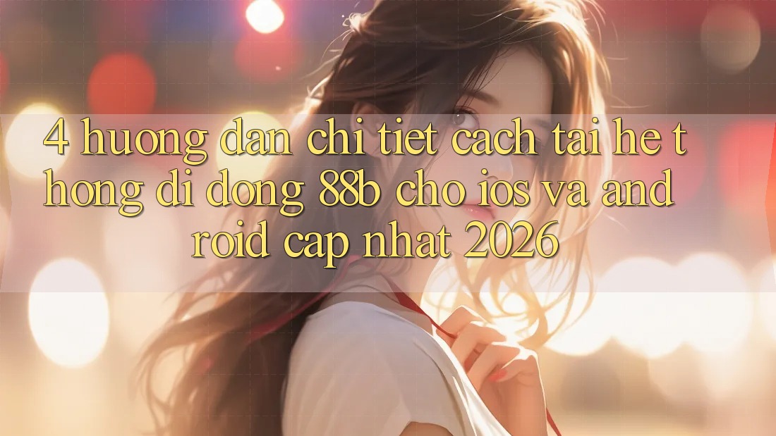 4. Hướng Dẫn Chi Tiết Cách Tải Hệ thống di động 88b Cho iOS và Android (Cập Nhật 2026)