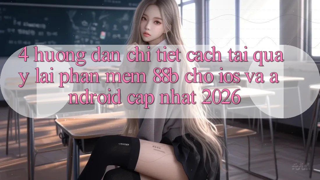 4. Hướng Dẫn Chi Tiết Cách Tải quay lại Phần mềm 88b Cho iOS và Android (Cập Nhật 2026)