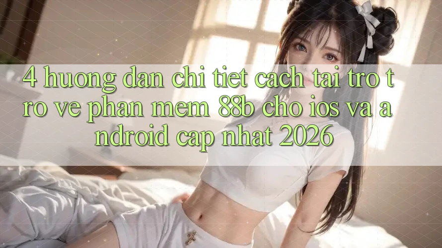 4. Hướng Dẫn Chi Tiết Cách Tải trở trở về Phần mềm 88b Cho iOS và Android (Cập Nhật 2026)