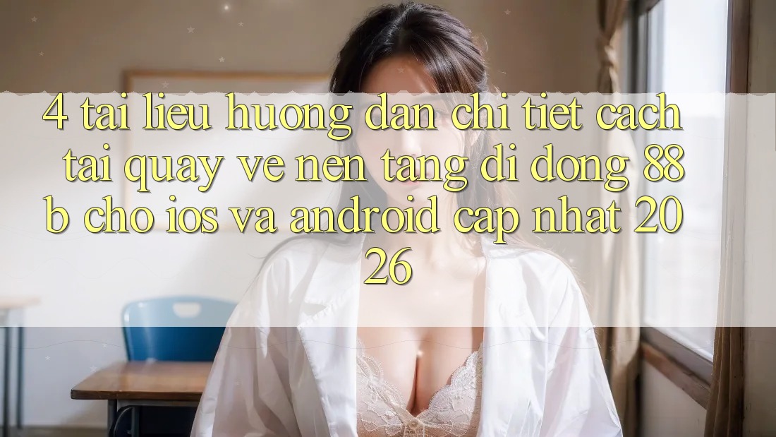 4. Tài liệu hướng dẫn Chi Tiết Cách Tải quay về Nền tảng di động 88b Cho iOS và Android (Cập Nhật 2026)