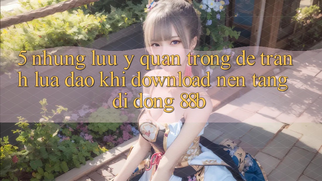 5. Những Lưu Ý Quan Trọng Để Tránh Lừa Đảo Khi Download Nền tảng di động 88b