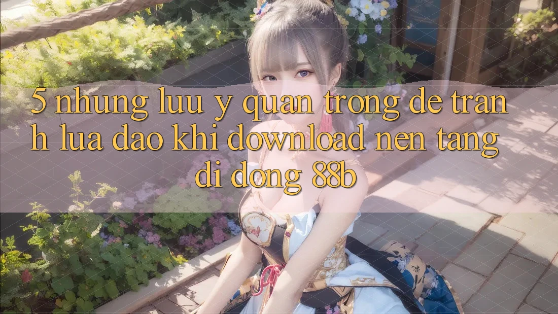 5. Những Lưu Ý Quan Trọng Để Tránh Lừa Đảo Khi Download Nền tảng di động 88b