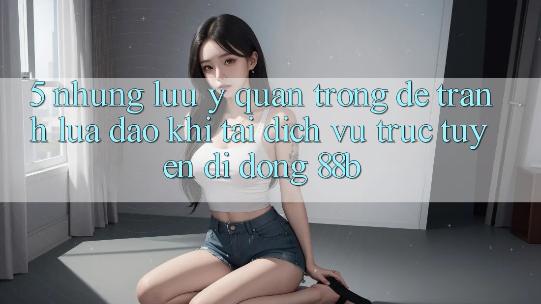 5. Những Lưu Ý Quan Trọng Để Tránh Lừa Đảo Khi Tải Dịch vụ trực tuyến di động 88b