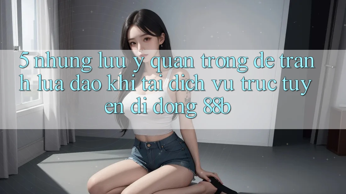 5. Những Lưu Ý Quan Trọng Để Tránh Lừa Đảo Khi Tải Dịch vụ trực tuyến di động 88b