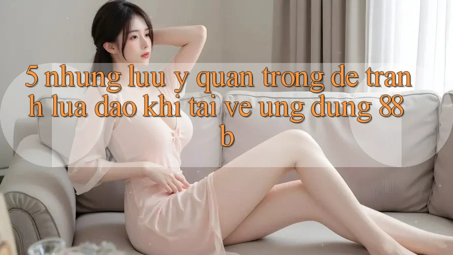 5. Những Lưu Ý Quan Trọng Để Tránh Lừa Đảo Khi Tải về Ứng dụng 88b