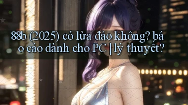 88b (2025) có lừa đảo không báo cáo dành cho PC lý thuyết
