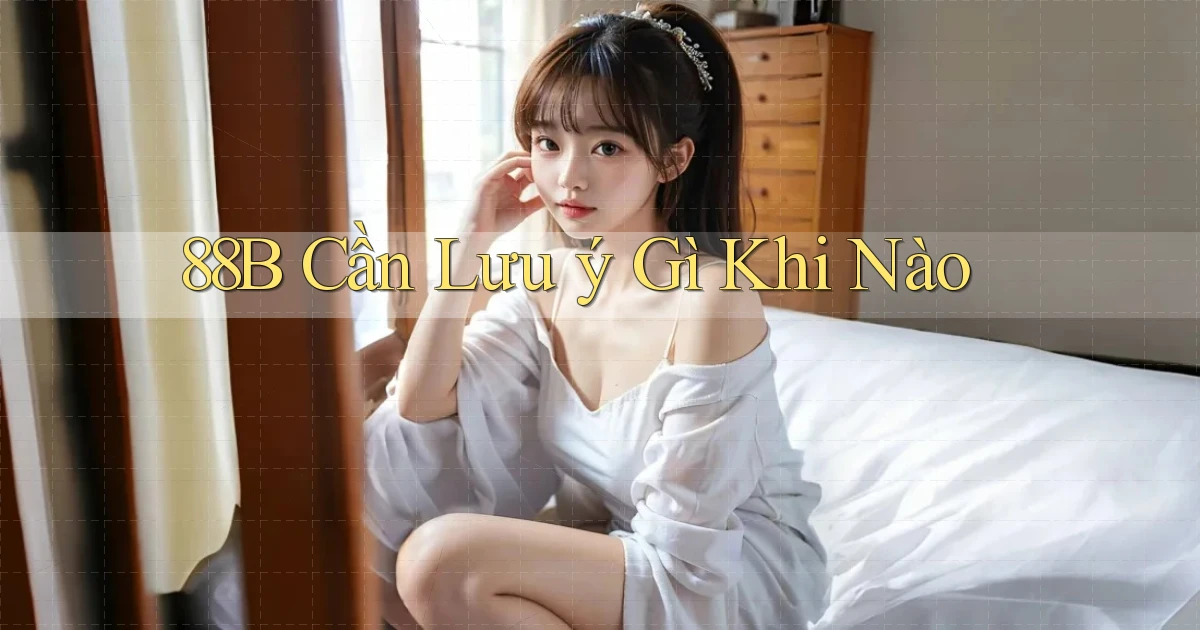 88b cần lưu ý gì khi nào
