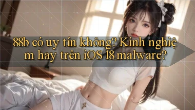 88b có uy tín không kinh nghiệm hay trên iOS 18 malware