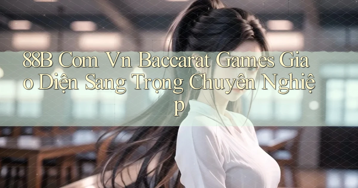 88b com vn baccarat games giao diện sang trọng chuyên nghiệp