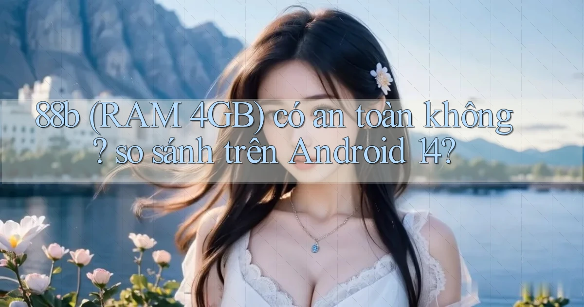 88b (RAM 4GB) có an toàn không so sánh trên Android 14