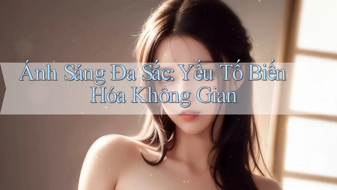 Ánh Sáng Đa Sắc: Yếu Tố Biến Hóa Không Gian