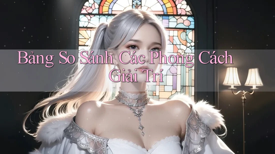 Bảng So Sánh Các Phong Cách Giải Trí