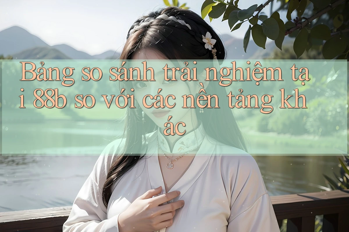 Bảng so sánh trải nghiệm tại 88b so với các nền tảng khác