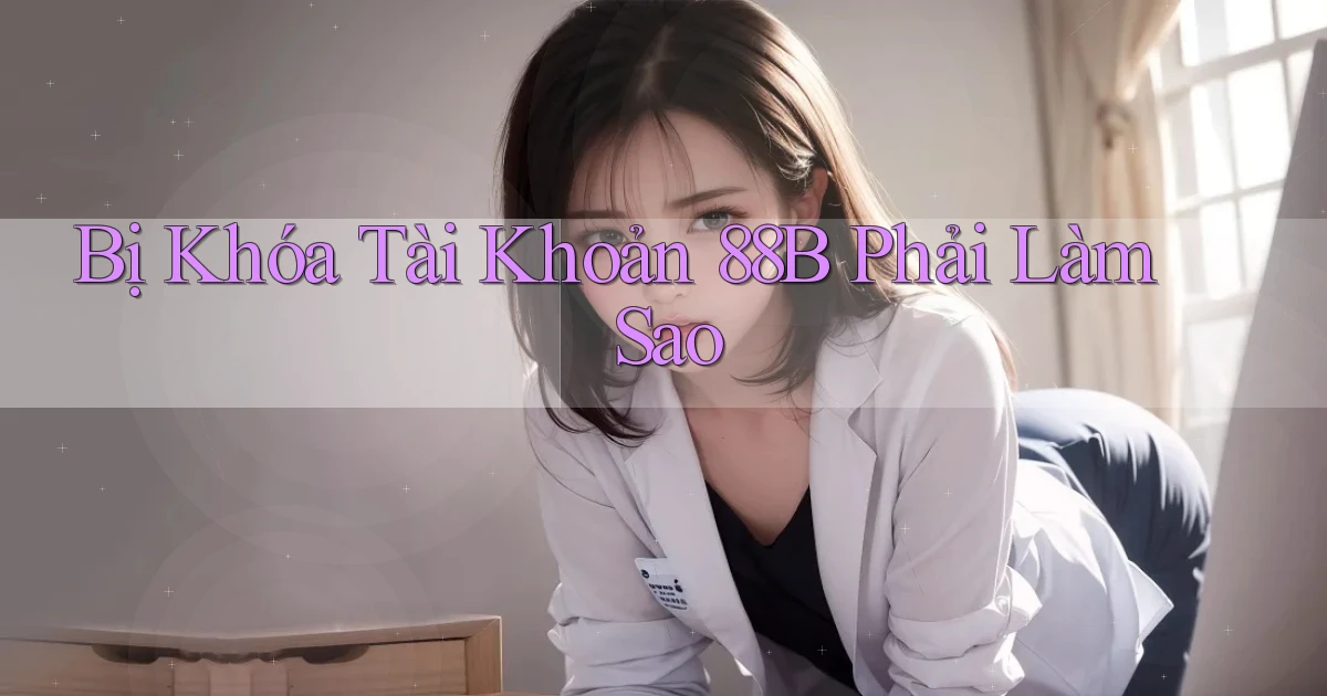 bị khóa tài khoản 88b phải làm sao