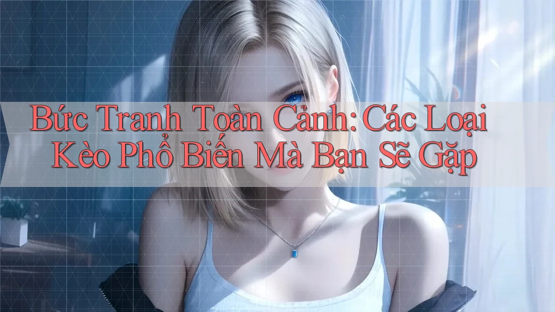 Bức Tranh Toàn Cảnh: Các Loại Kèo Phổ Biến Mà Bạn Sẽ Gặp