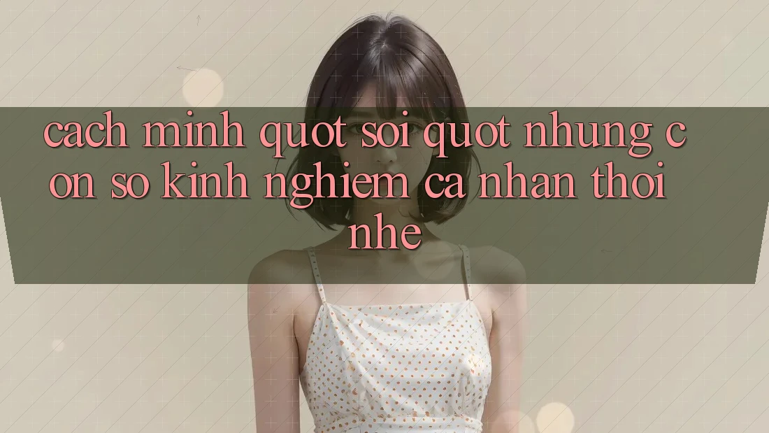 Cách mình " soi" những con số (Kinh nghiệm cá nhân thôi nhé)