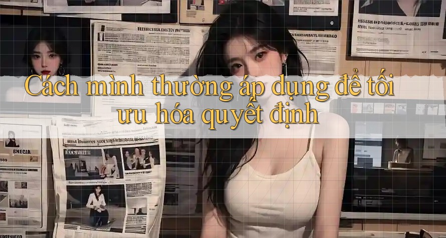 Cách mình thường áp dụng để tối ưu hóa quyết định