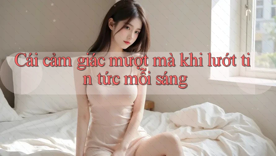 Cái cảm giác mượt mà khi lướt tin tức mỗi sáng
