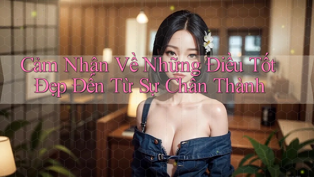 Cảm Nhận Về Những Điều Tốt Đẹp Đến Từ Sự Chân Thành