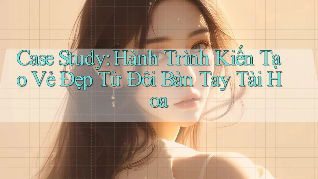 Case Study: Hành Trình Kiến Tạo Vẻ Đẹp Từ Đôi Bàn Tay Tài Hoa