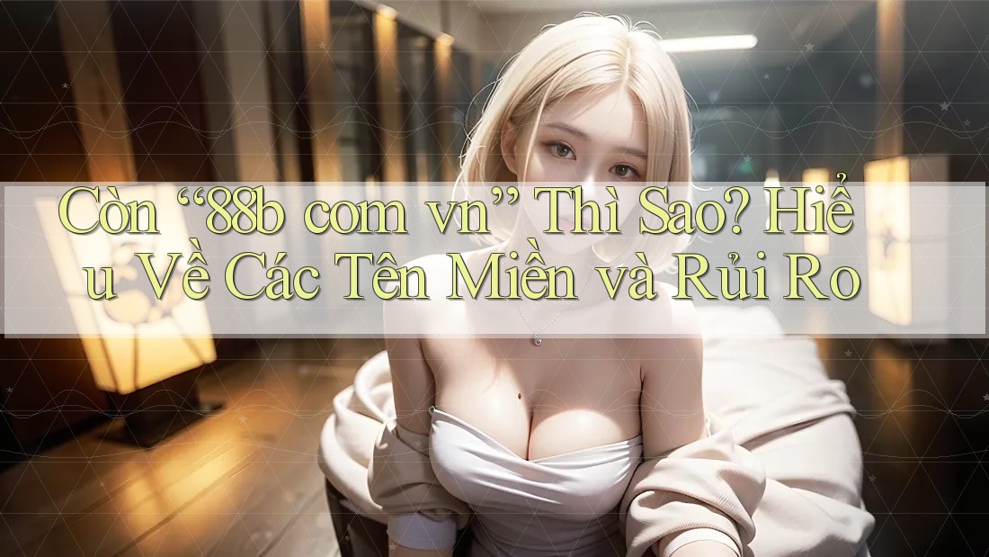 Còn “88b com vn” Thì Sao? Hiểu Về Các Tên Miền và Rủi Ro