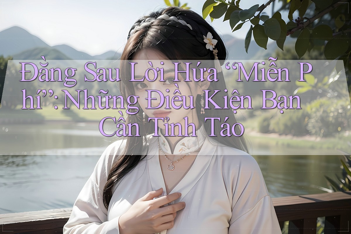 Đằng Sau Lời Hứa “Miễn Phí”: Những Điều Kiện Bạn Cần Tỉnh Táo