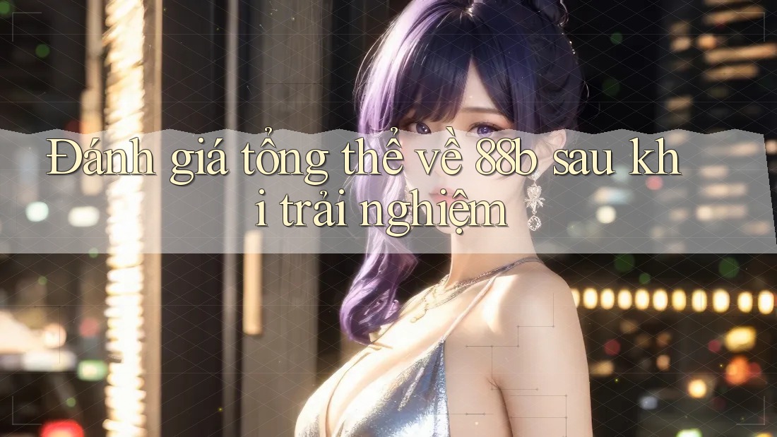 Đánh giá tổng thể về 88b sau khi trải nghiệm
