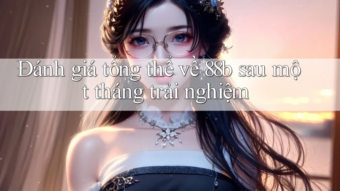 Đánh giá tổng thể về 88b sau một tháng trải nghiệm