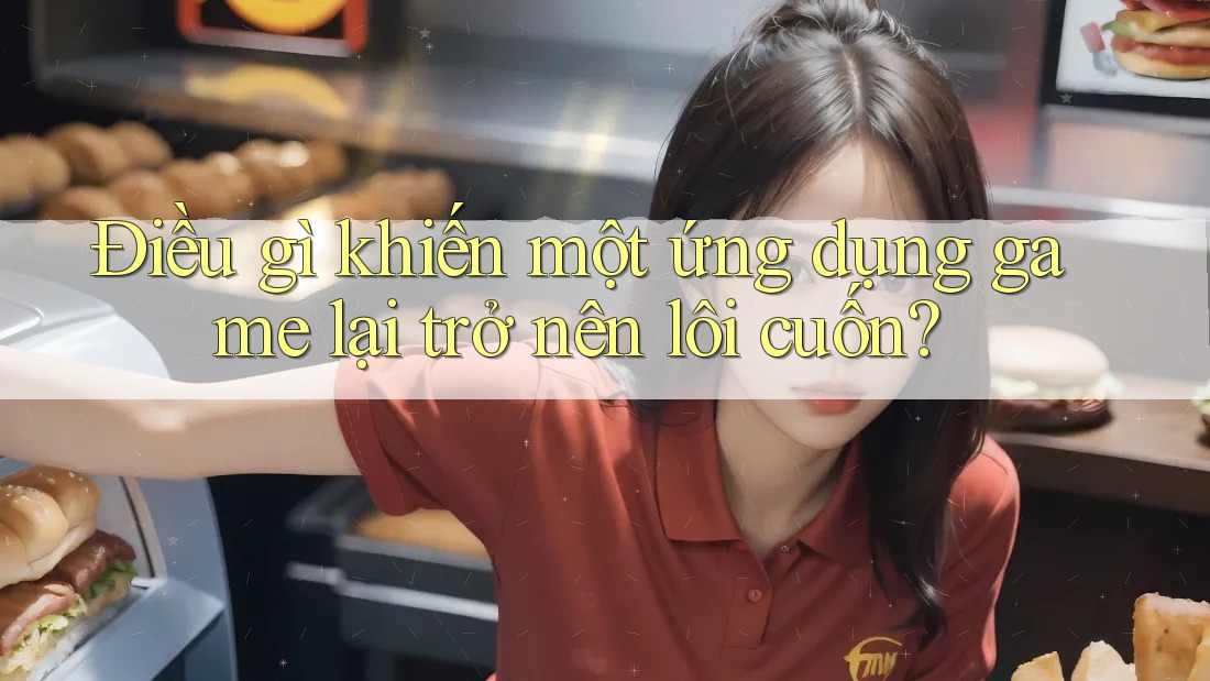 Điều gì khiến một ứng dụng game lại trở nên lôi cuốn?