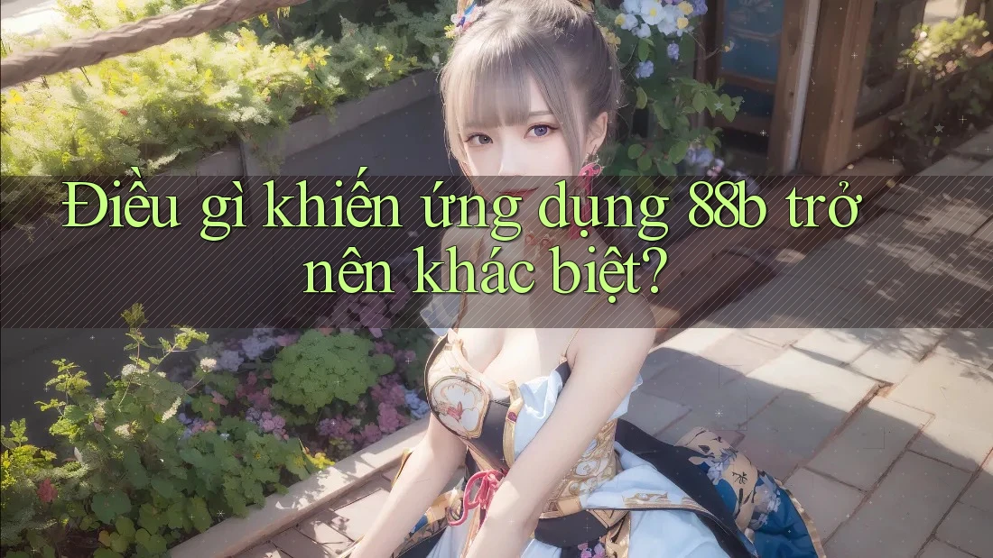 Điều gì khiến ứng dụng 88b trở nên khác biệt?