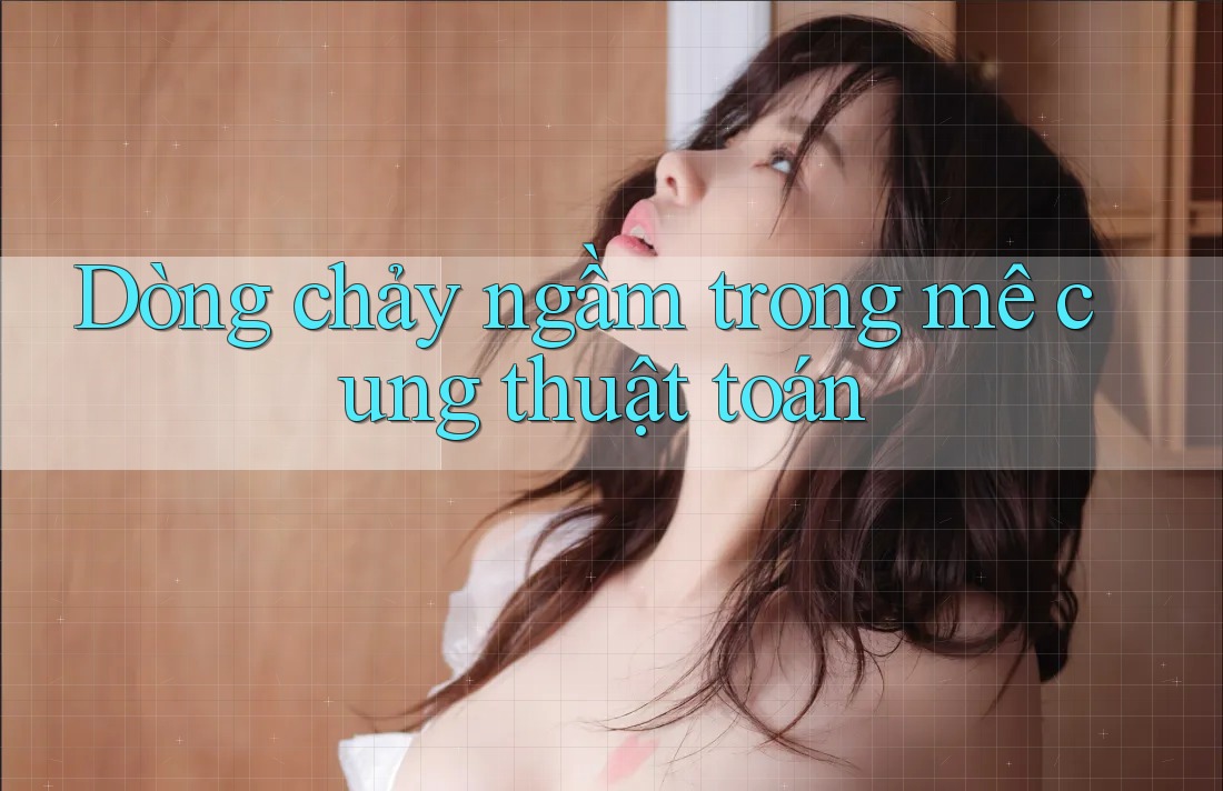 Dòng chảy ngầm trong mê cung thuật toán