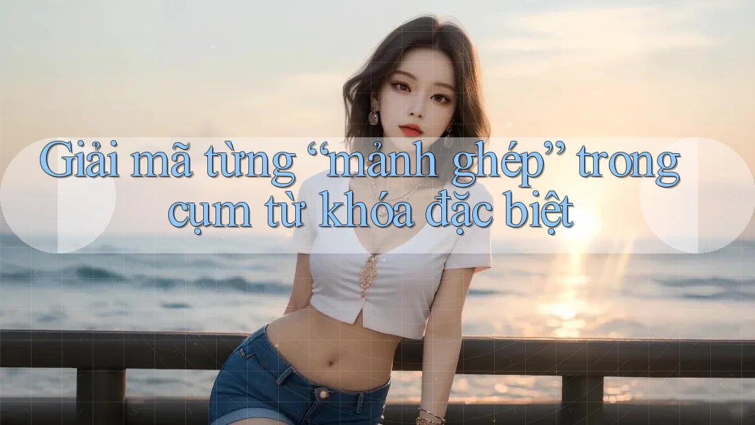 Giải mã từng “mảnh ghép” trong cụm từ khóa đặc biệt
