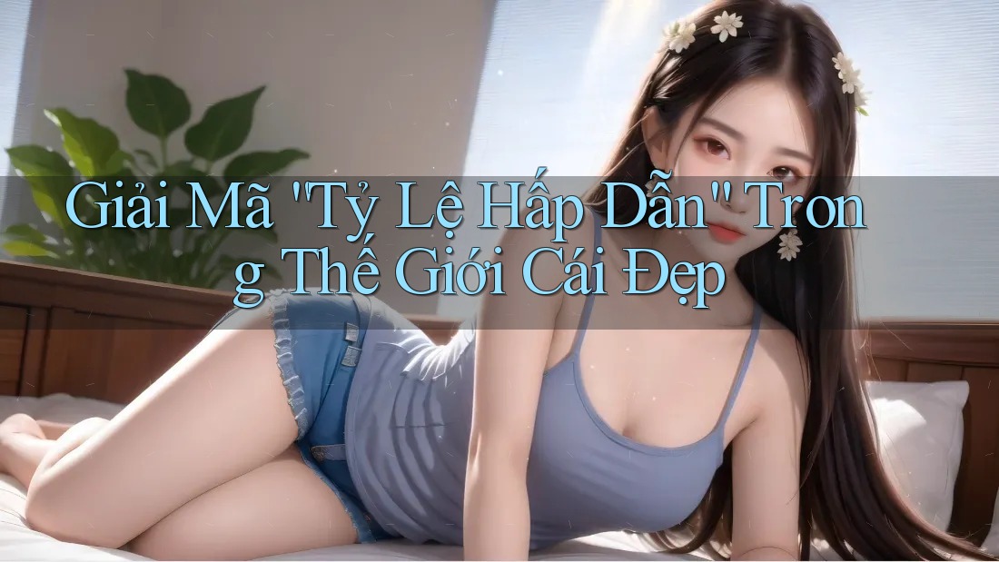 Giải Mã “Tỷ Lệ Hấp Dẫn” Trong Thế Giới Cái Đẹp
